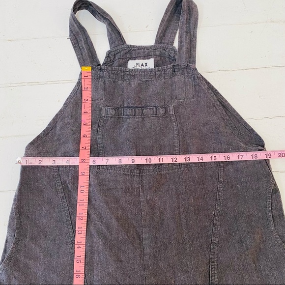 FLAX Linen OVERALLS by Jeanne Engelhart - Picture 11 of 13